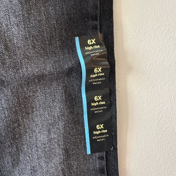 Girls Art Class high rise black jeans 6X NWT - Picture 2 of 3
